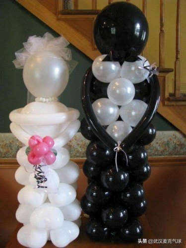 婚礼用气球怎么布置-婚礼现场气球布置效果图